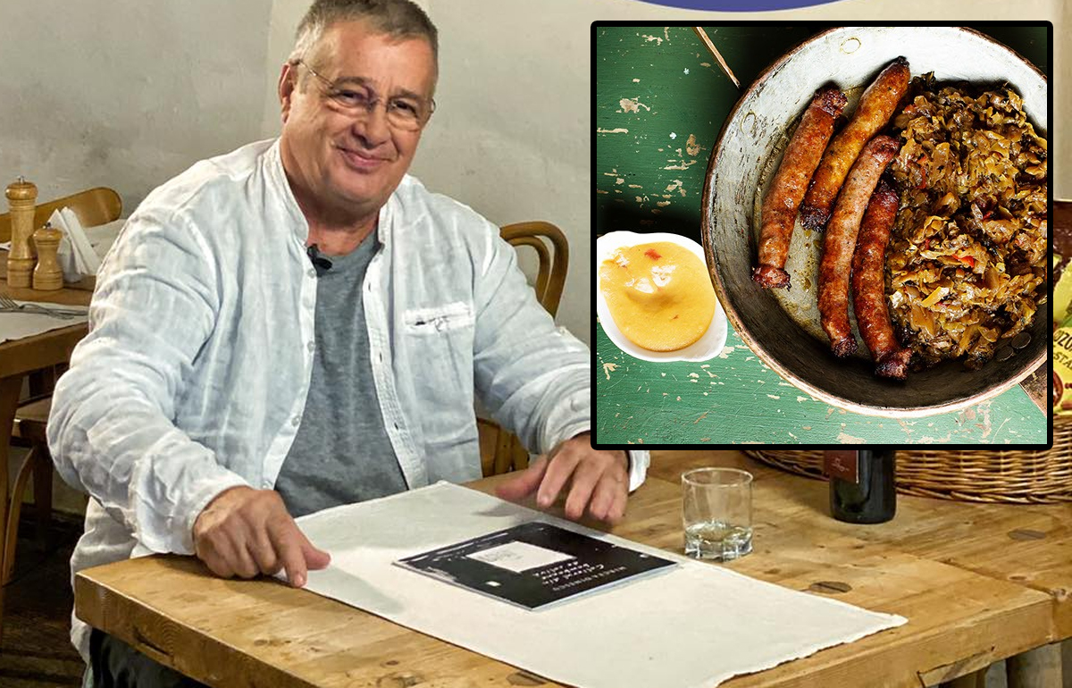 Imagine Stire Nu e o glumă! Câți lei costă o porție de cârnați în restaurantul lui Mircea Dinescu din Centrul Vechi | 2review.ro