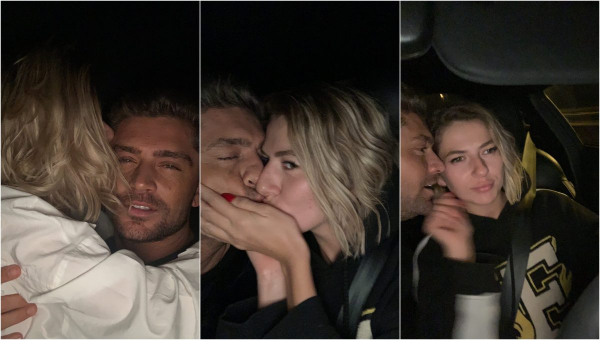 Imagine Stire Imagini de neratat! Lidia Buble și fratele Elenei Gheorghe, în tandrețuri! Artista îl sărută cu foc pe Costin | 2review.ro