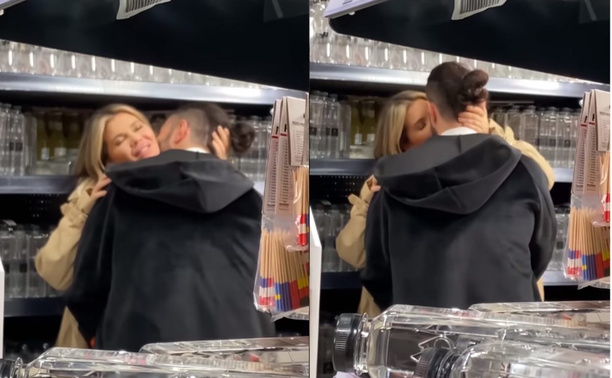 Imagine Stire Smiley și Gina Pistol, sărutări pătimașe într-un supermarket | 2review.ro