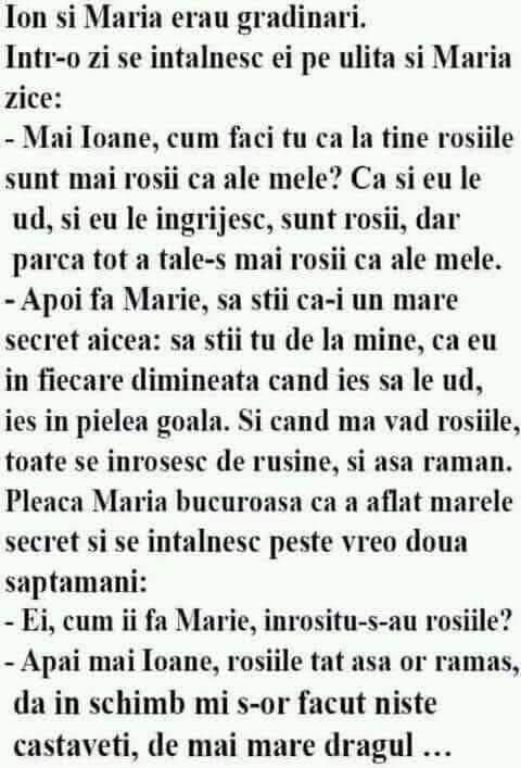 Imagine Stire BANC | Ion și Maria erau grădinari. “Măi Ioane, cum faci tu că, la tine, roșiile sunt mai roșii ca ale mele?” | 2review.ro