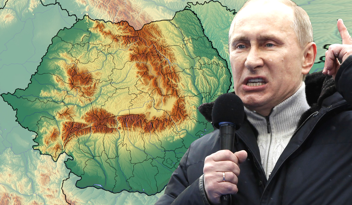 Imagine Stire Vladimir Putin se apropie amenințător de România! Armata rusă e la 15 kilometri de țara noastră | 2review.ro