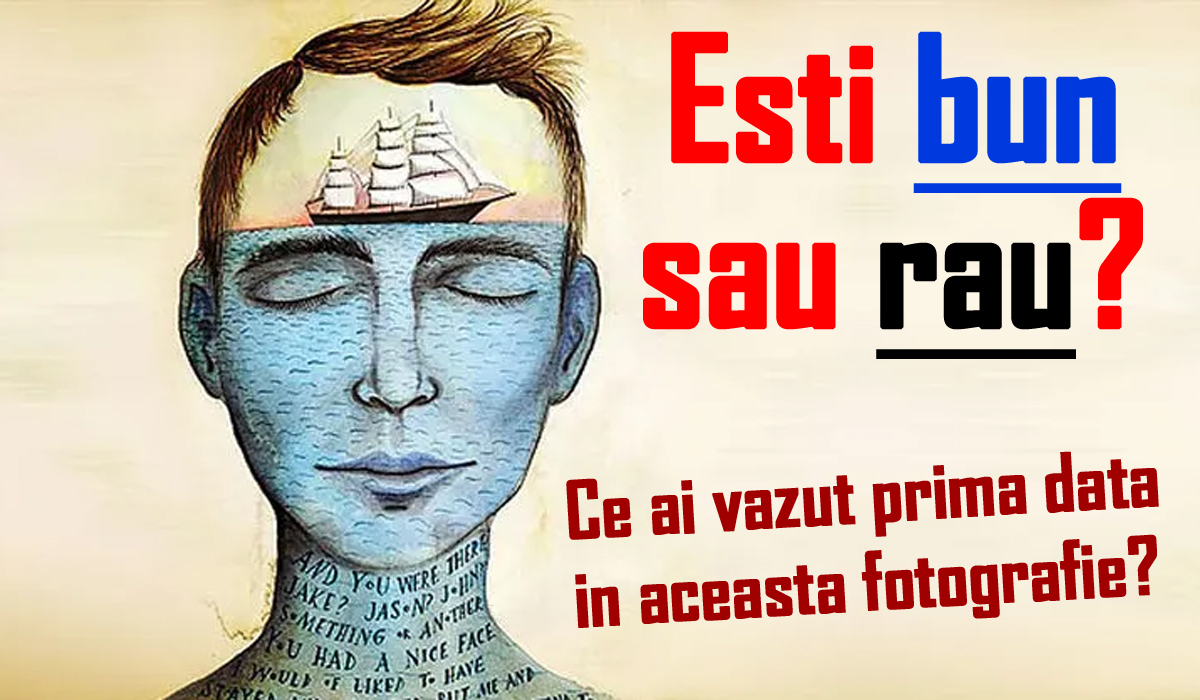 Testul IQ are îți spune dacă ești un om bun sau rău | Ce ai observat prima dată în imaginea aceasta?