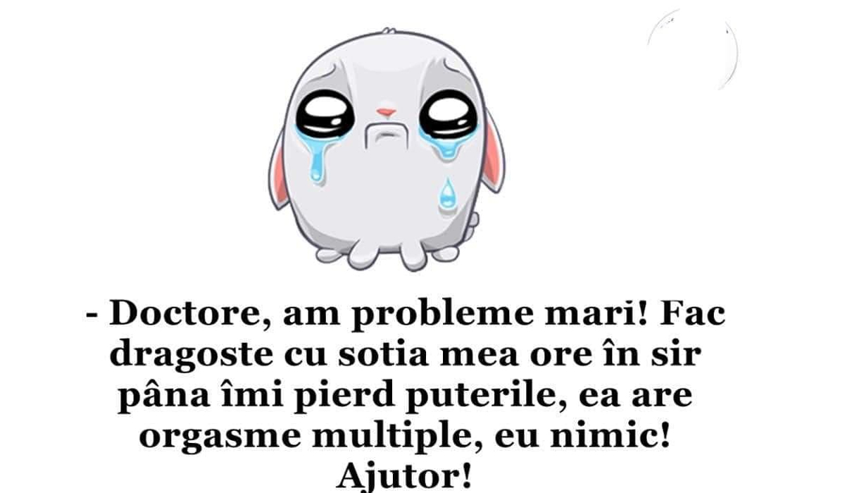 Imagine Stire BANC | „Doctore, am probleme mari! Fac dragoste ore în șir cu soția mea și..” | 2review.ro