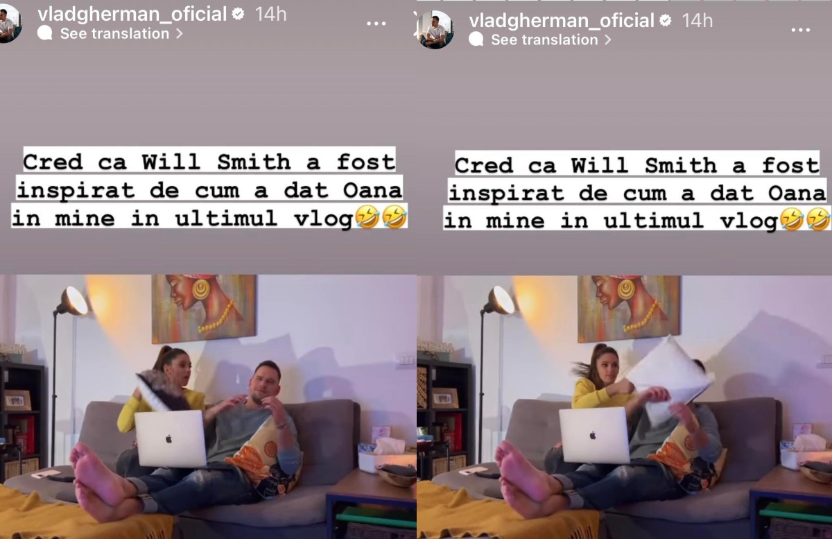 Imagine Stire Reacția lui Vlad Gherman, după episodul cu Will Smith de la Premiile Oscar: ”A fost inspirat de cum a dat Oana Moșneagu în mine” | 2review.ro