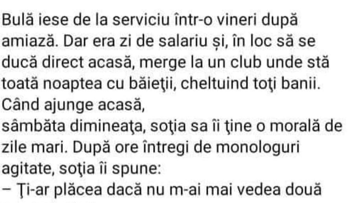 Imagine Stire BANC | Bulă ia salariu dar, în loc să se ducă acasă, merge la club și cheltuie toți banii, cu băieții | 2review.ro