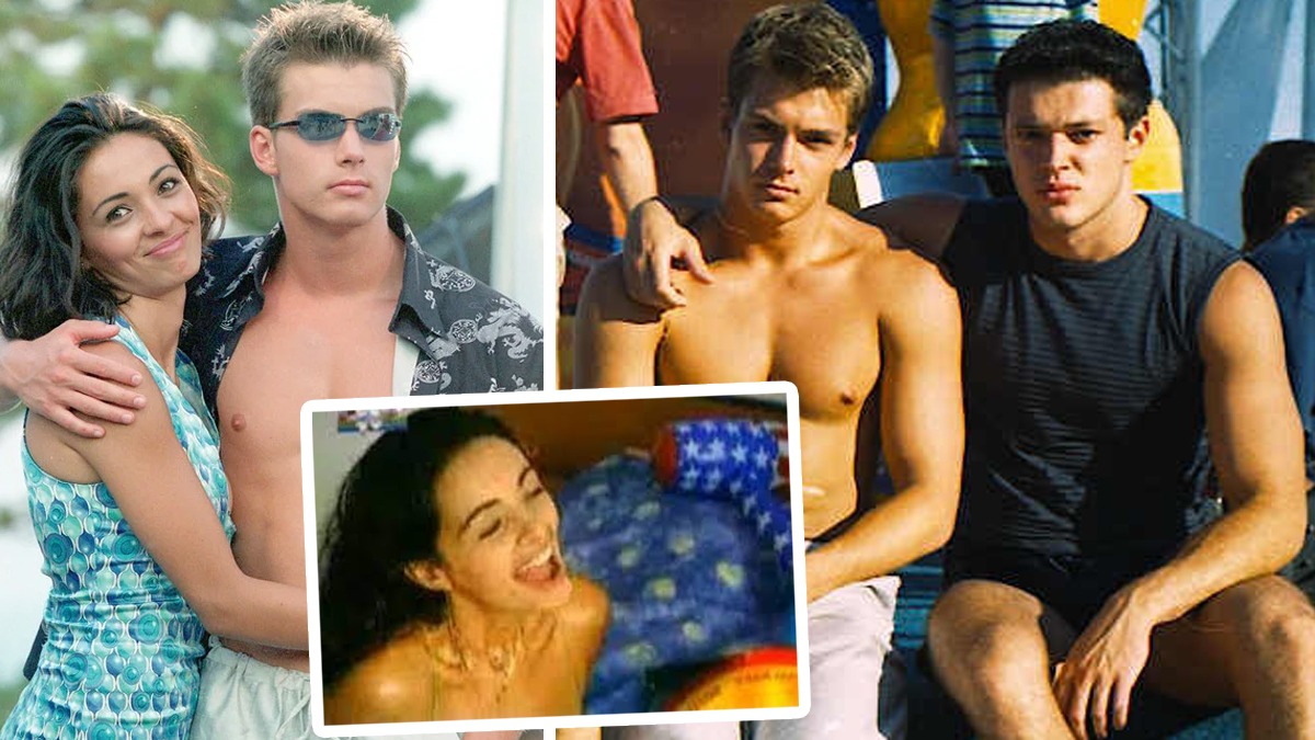 Imagine Stire Cum puteau să arate Cosmina Păsărin, Victor Slav și Roxana Ciuhulescu, în 2001, la „Vara Ispitelor” de la Pro TV | 2review.ro