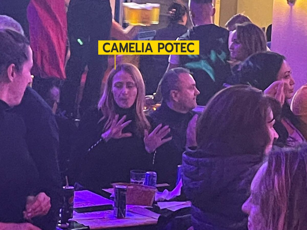 Camelia Potec, suprinsă într-un club de fițe. Cum s-a distrat campioana olimpică până târziu în noapte