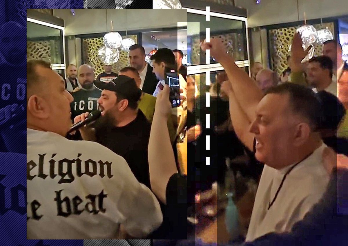 Imagine Stire Ce a făcut Beinur în restaurantul unde Costel Caran dădea mega-petrecere cu Salam. CANCAN.RO are filmările dinaintea ”măcelului” | 2review.ro