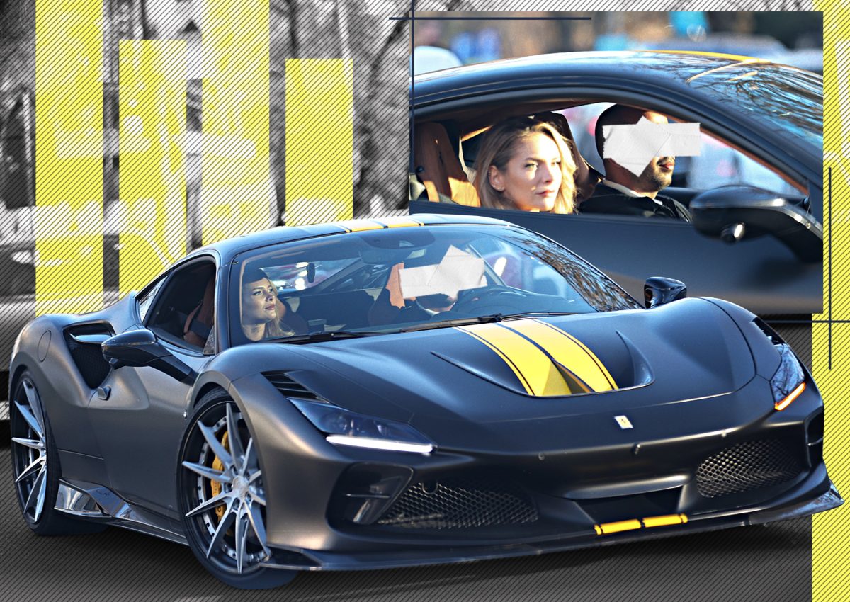 Imagine Stire Elena Karina, fostă concurentă ”Survivor”, a dat lovitura cu milionarul! Cine a ”răpit-o” pe blondă cu un Ferrari Tributo de 400.000 € | 2review.ro
