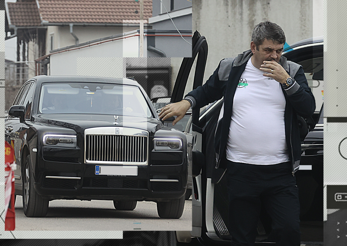 “Regele brutarilor” își face simțită prezența. Bobi de la Urlați a răvășit Capitala cu Rolls Royce-ul de peste 400.000 €!