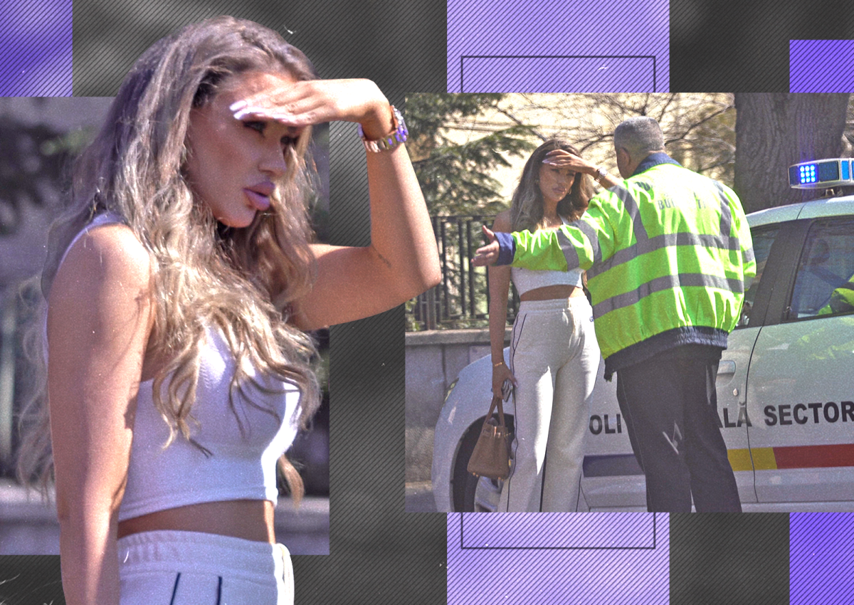 Bianca Drăgușanu a fost ”taxată” de oamenii legii! Amendată pentru depășirea limitei legale de sex-appeal