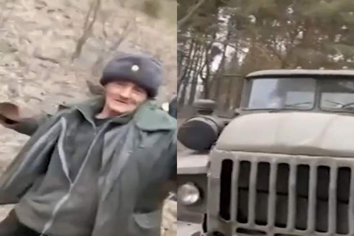 Imagine Stire Ce a făcut un bunic ucrainean? Gestul său a devenit viral | 2review.ro