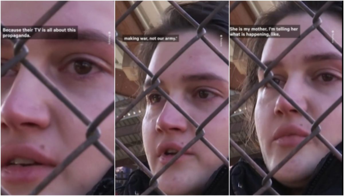 Războiul dezbină familii. Mama unei tinere refugiate, care locuiește în Rusia, nu și-a crezut fiica Ucraina este invadată