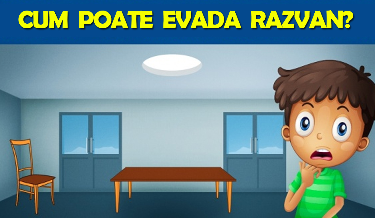 Test de inteligență pentru genii | Cum poate evada micuțul Răzvan? 9 din 10 nu găsesc răspunsul