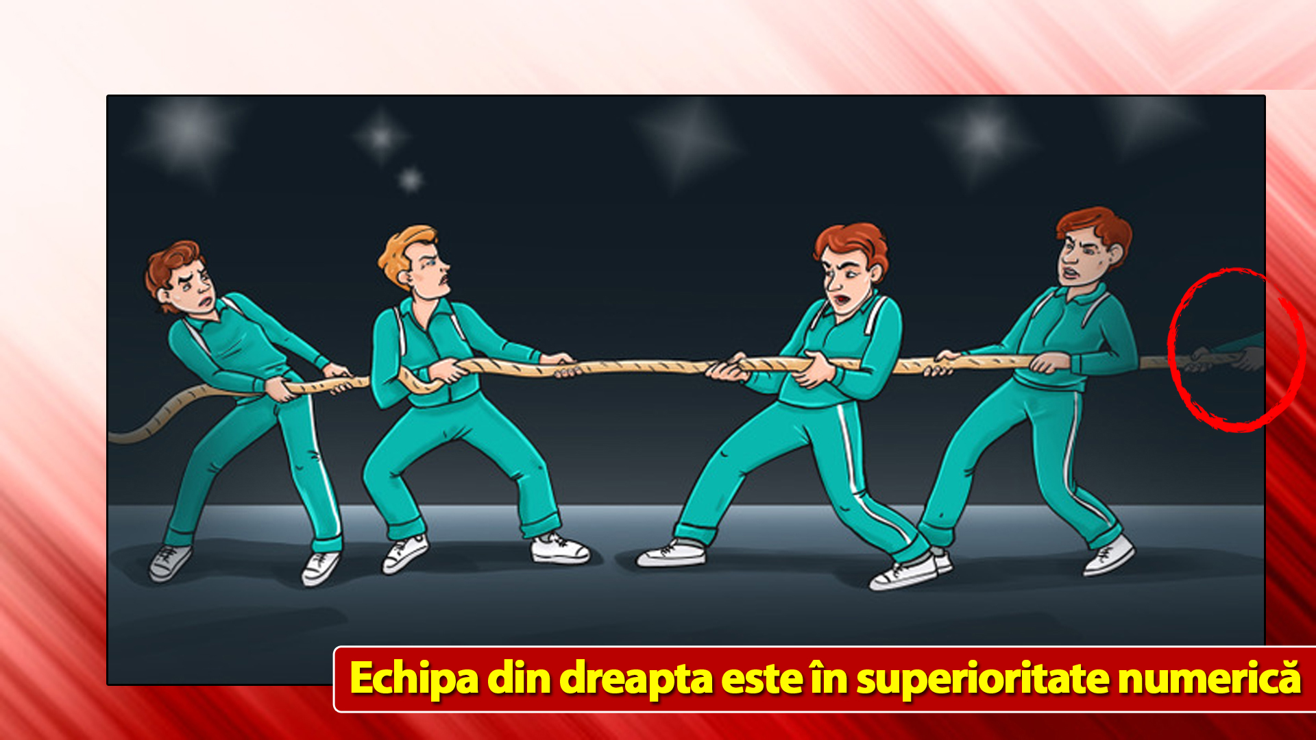 Test de inteligență | Cine va câștiga: Echipa din stânga sau cea din dreapta?