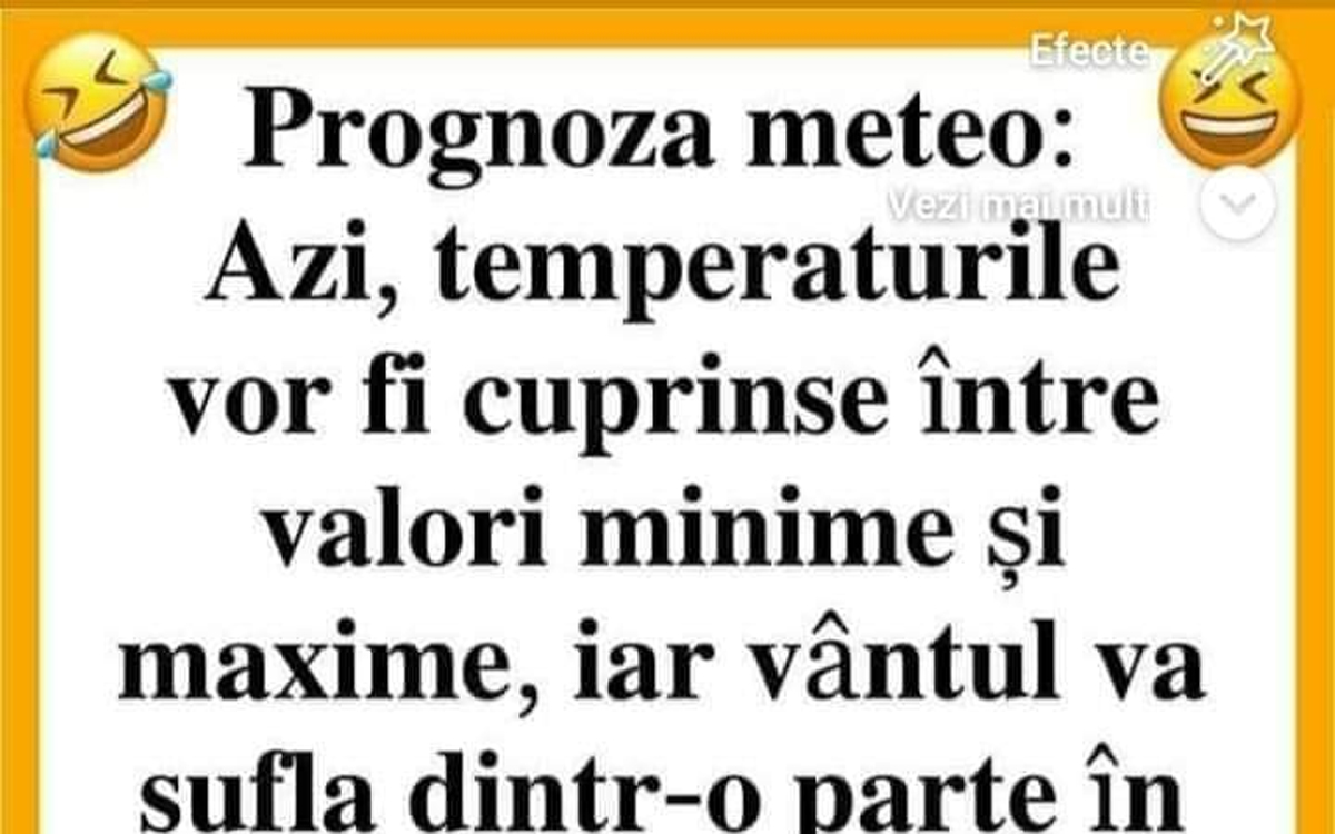 Imagine Stire BANC | Prognoza meteo: Azi, temperaturile vor fi cuprinse între… | 2review.ro