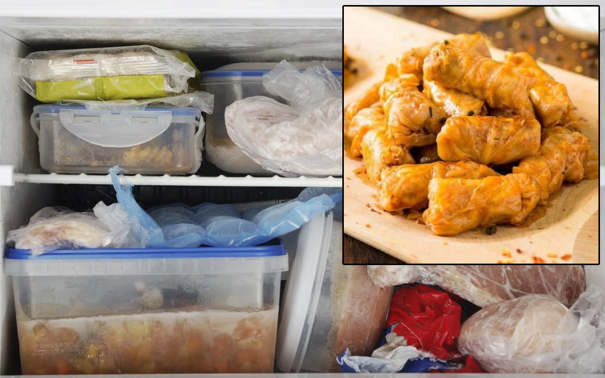 Surpriză! Câte luni pot fi păstrate în congelator sarmalele, de fapt