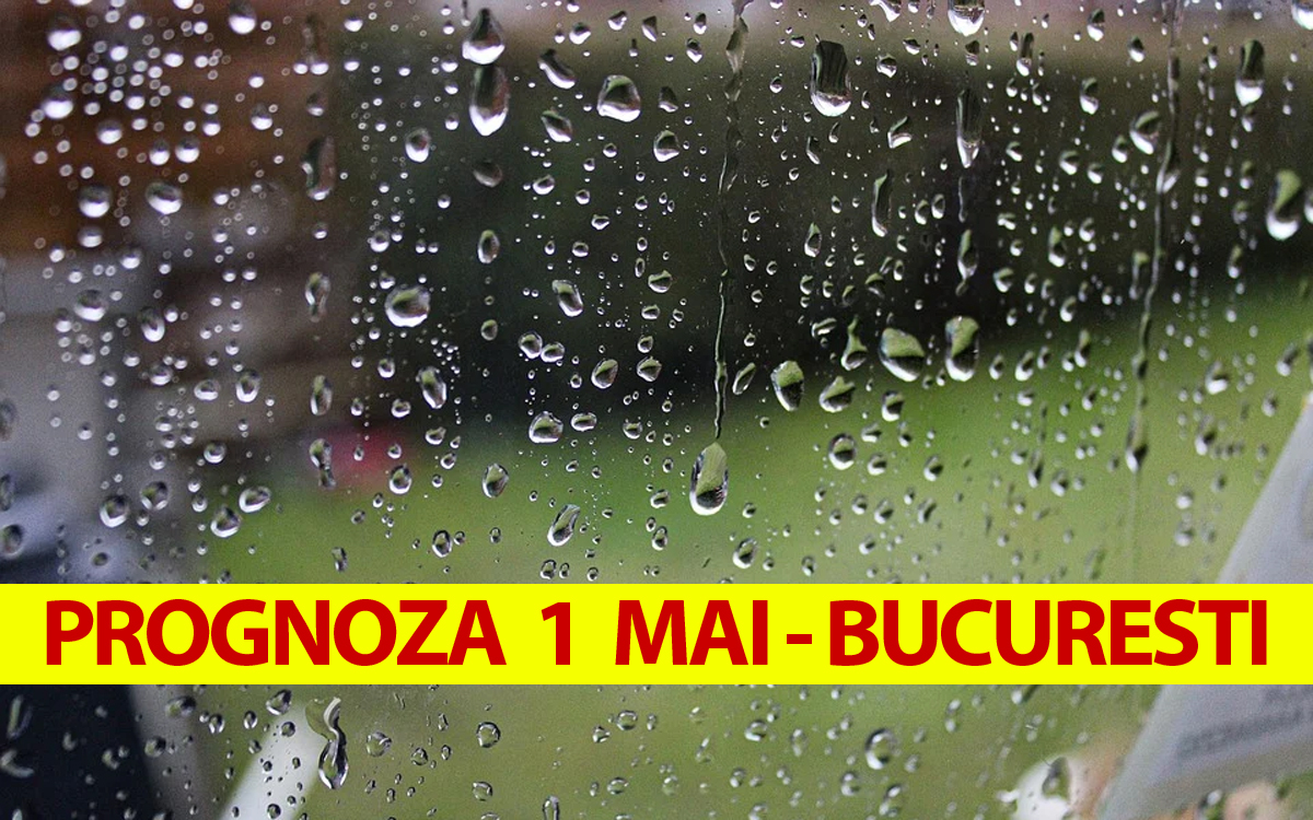 Meteorologii Accuweather au modificat prognoza pentru 1 Mai. Sunt anunțate temperaturi ca la început de ianuarie, în București