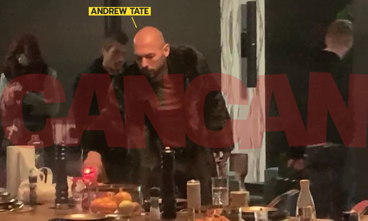 Cobra Tate a așteptat relaxat să fie dus la audieri (Foto: CANCAN.RO)