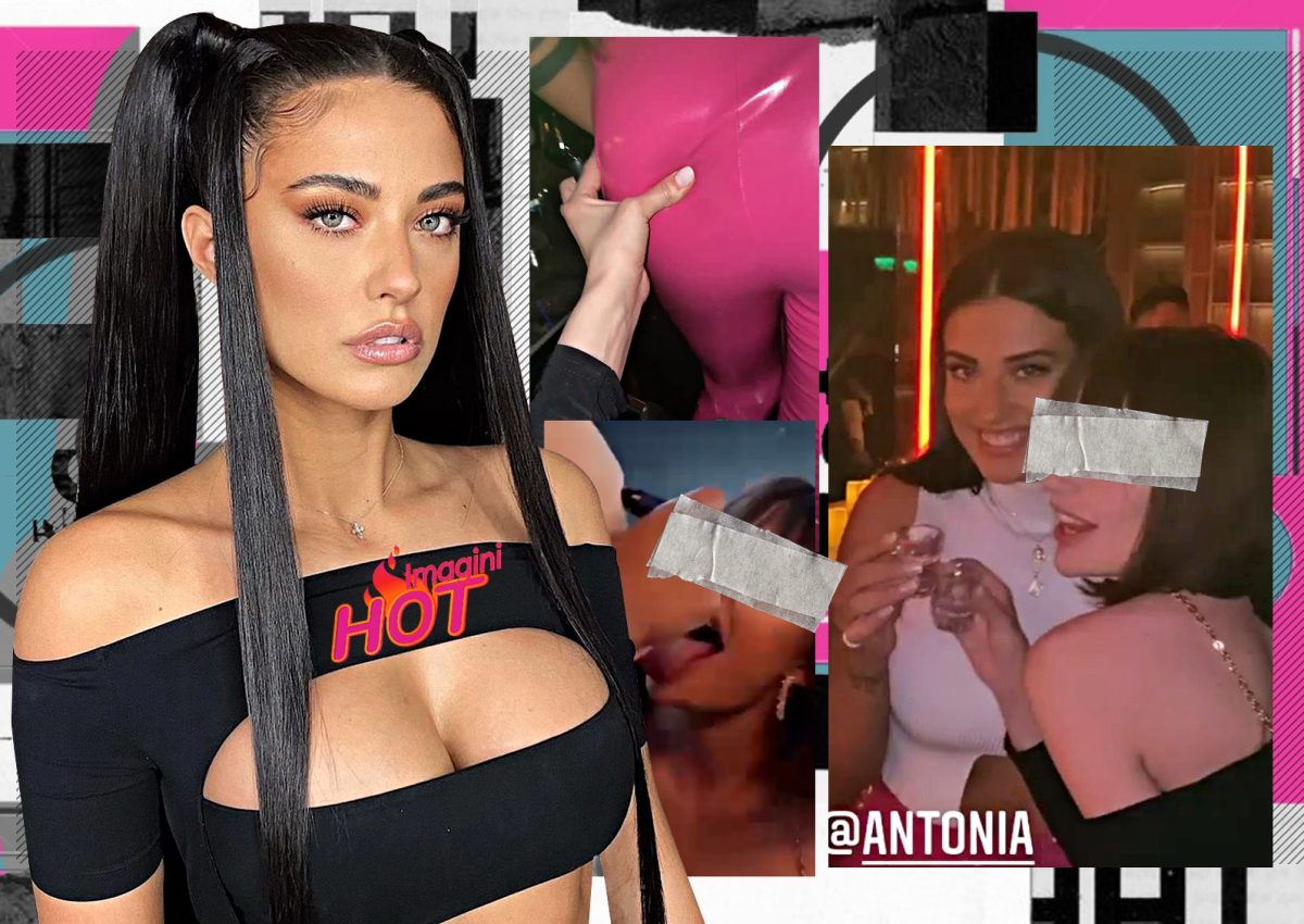 Imagine Stire Antonia, show erotic cu o tânără, în club! Artista s-a lăsat linsă și mângâiată pe părțile intime! | 2review.ro