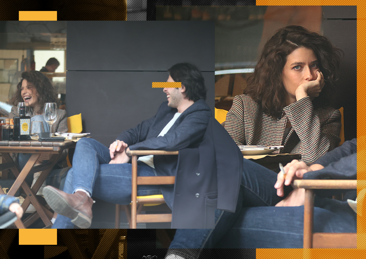 Imagine Stire Am prins-o pe Alice în Țara Minunilor! ”Fosta” lui Bobby Păunescu, dată pe spate de un domn misterios, la un pahar de vin | 2review.ro