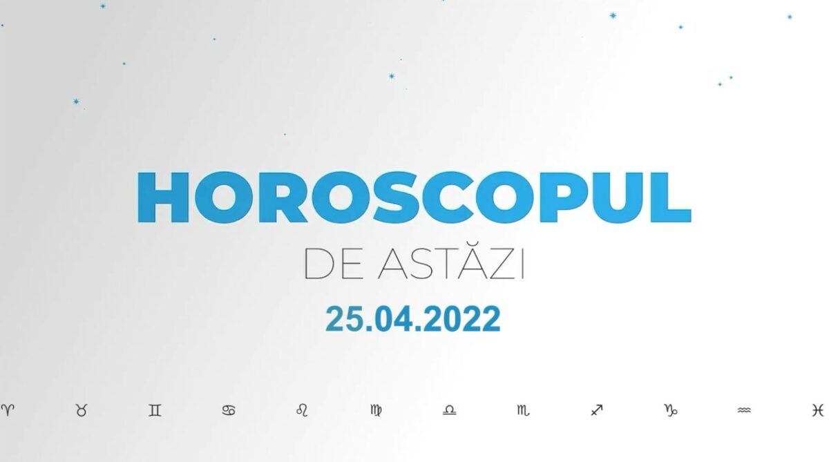 Imagine Stire Horoscop zilnic 25 aprilie 2022. Peștii fac salturi în evoluție | 2review.ro