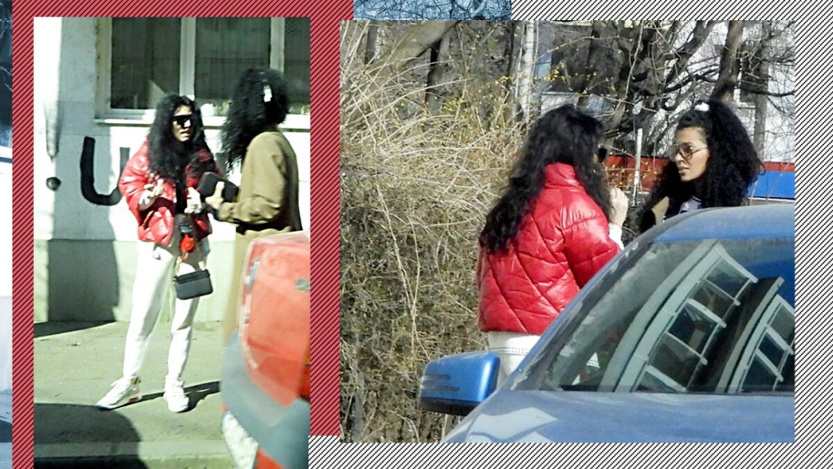 Imagine Stire Doinița Oancea și Majda Aboulumosha, confidențe în plină stradă. Cum le-am surprins pe „Surorile Marmeladă” în Floreasca | 2review.ro