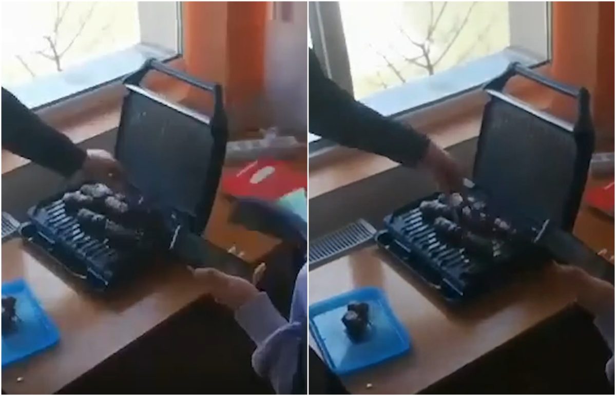 Scandalos! Mai mulți elevi dintr-un liceu din Oradea au prăjit mici în sala de clasă. Ce s-a întâmplat la scurt timp