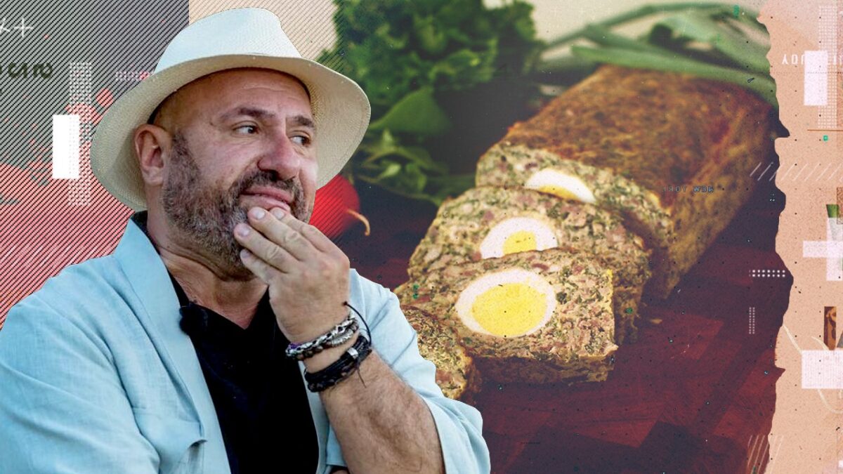 Imagine Stire Rețeta secretă a drobului de miel gătit de chef Cătălin Scărlătescu. De unde a „furat-o” bucătarul? | 2review.ro