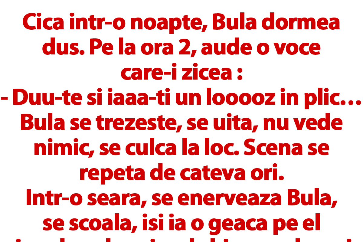 Imagine Stire BANCUL ZILEI | Bulă joacă la loz în plic | 2review.ro