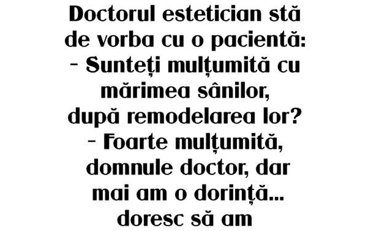 Imagine Stire BANC | Doctorul estetician: „Sunteți mulțumită cu mărimea sânilor, după remodelarea lor?” | 2review.ro