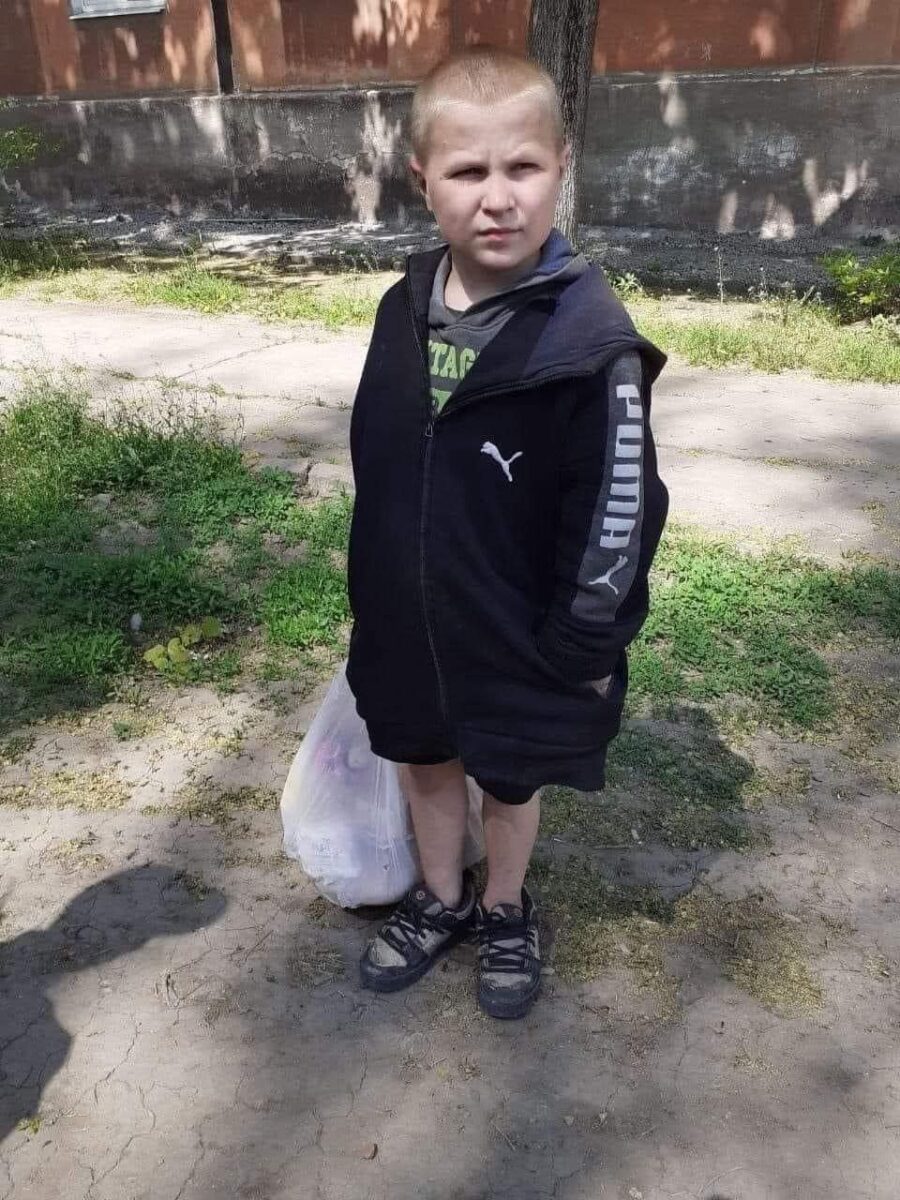 Drama lui Mișa, un biet copil ucrainean: „Vreau ca mama mea să învie”