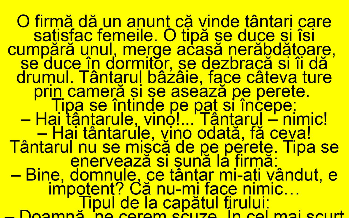Imagine Stire BANC | O firmă dă anunț că vinde țânțari care satisfac femeile | 2review.ro
