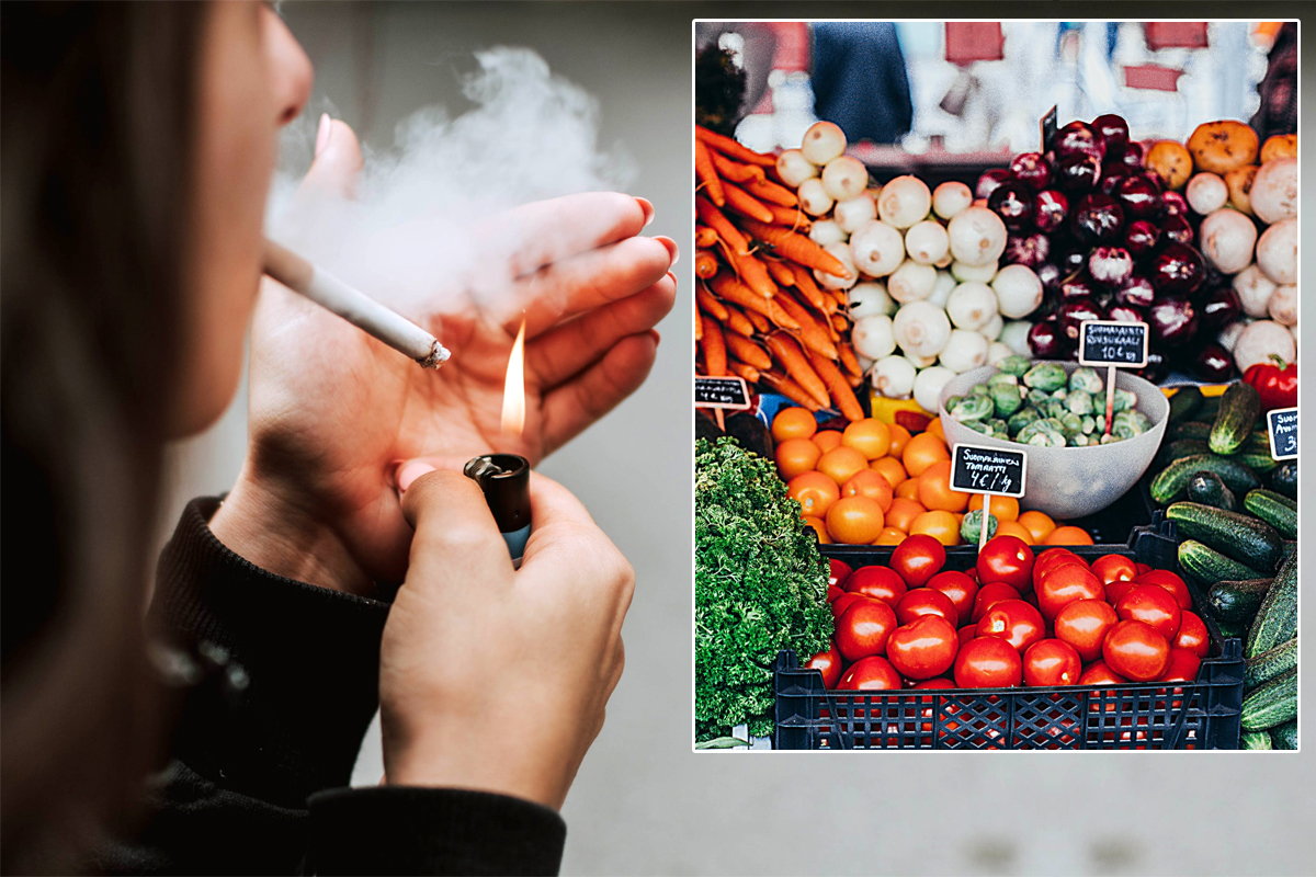 Cele 6 alimente pe care ar trebui să le consumi, dacă ești fumător. Detoxifică plâmânii de tutun și îți prelungesc viața cu 3-5 ani