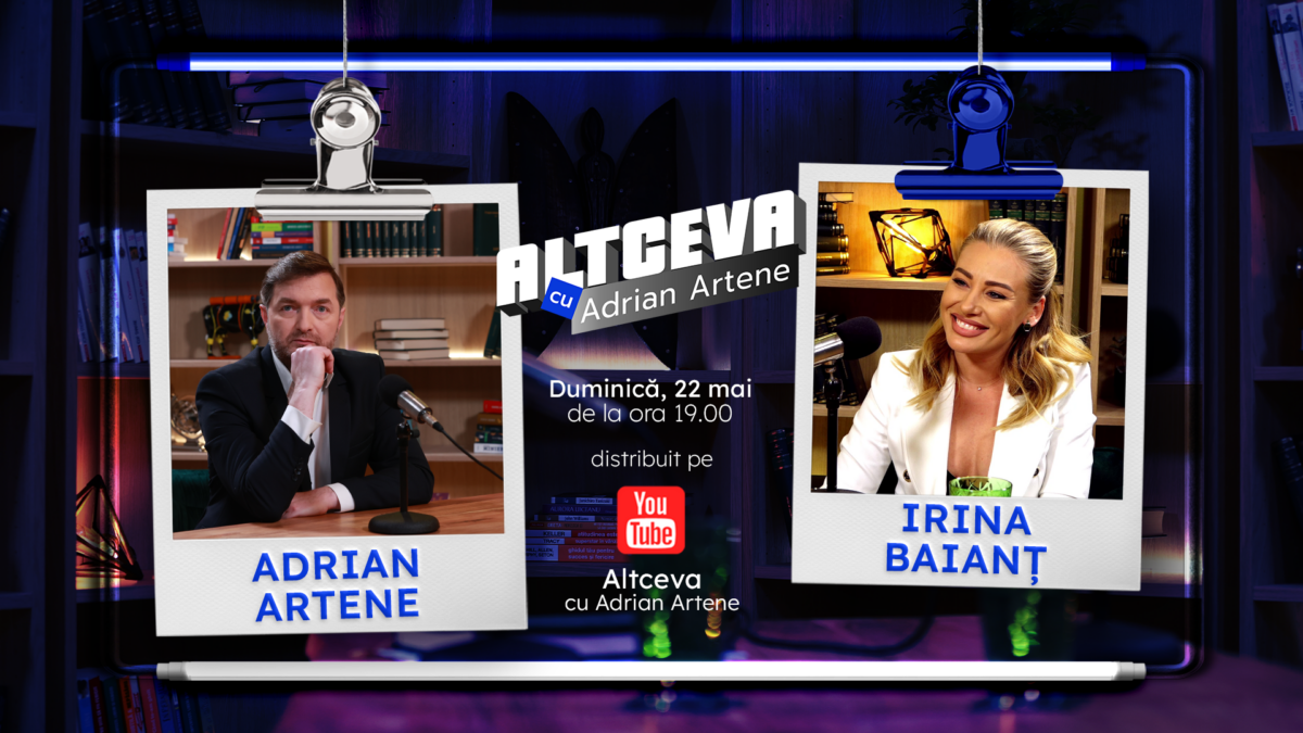 Imagine Stire Soprana Irina Baianț, invitată la podcastul ALTCEVA cu Adrian Artene | 2review.ro