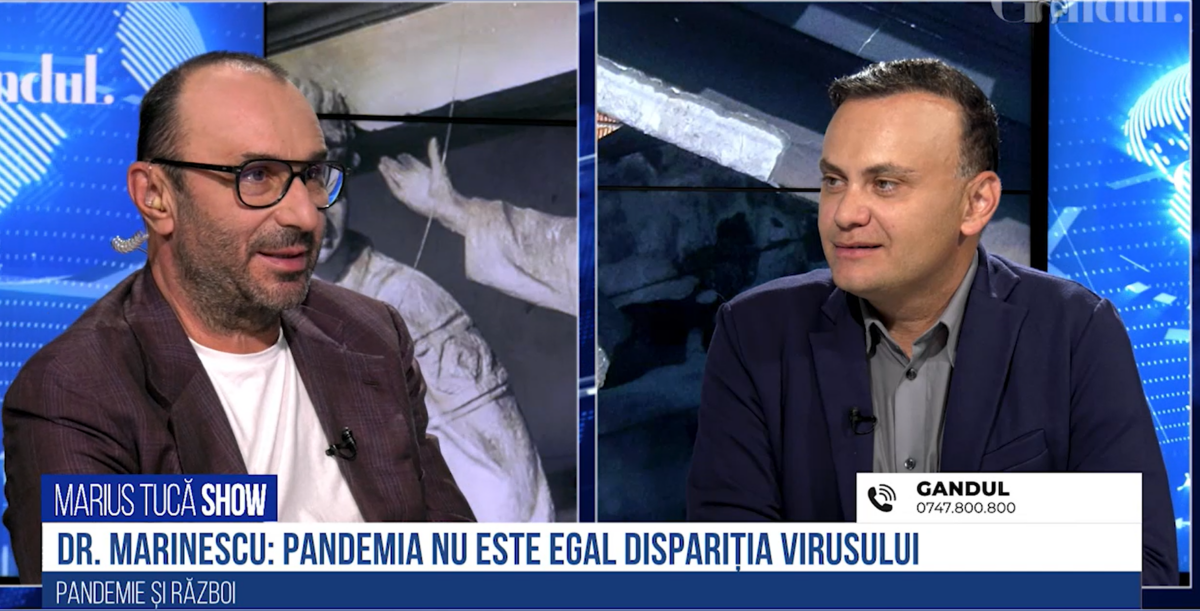 Imagine Stire VIDEO PANDEMIA ÎN VREMEA RĂZBOIULUI. Dr. Adrian Marinescu: „Eu mă întreb ce se întâmpla dacă, în plină pandemie, venea războiul. Sigur scădea interesul pentru…” | 2review.ro