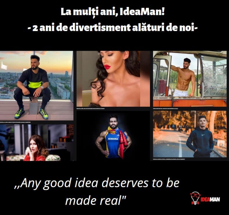 IdeaMan împlinește doi ani de când s-a înființat