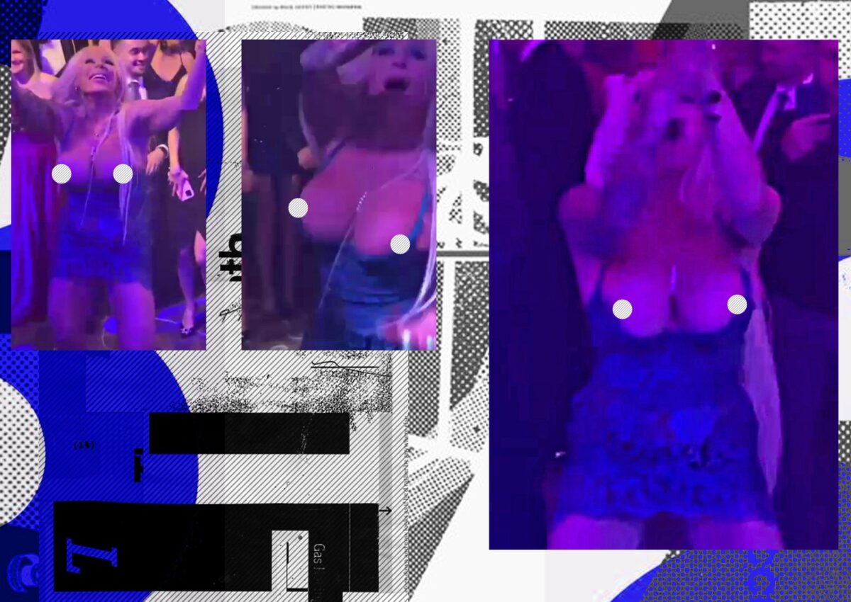 Imagine Stire În sânii goi în mijlocul nunții cu toată șefia PNL! Sfârcurile uriașe i-au înnebunit pe toți! POZE+VIDEO | 2review.ro