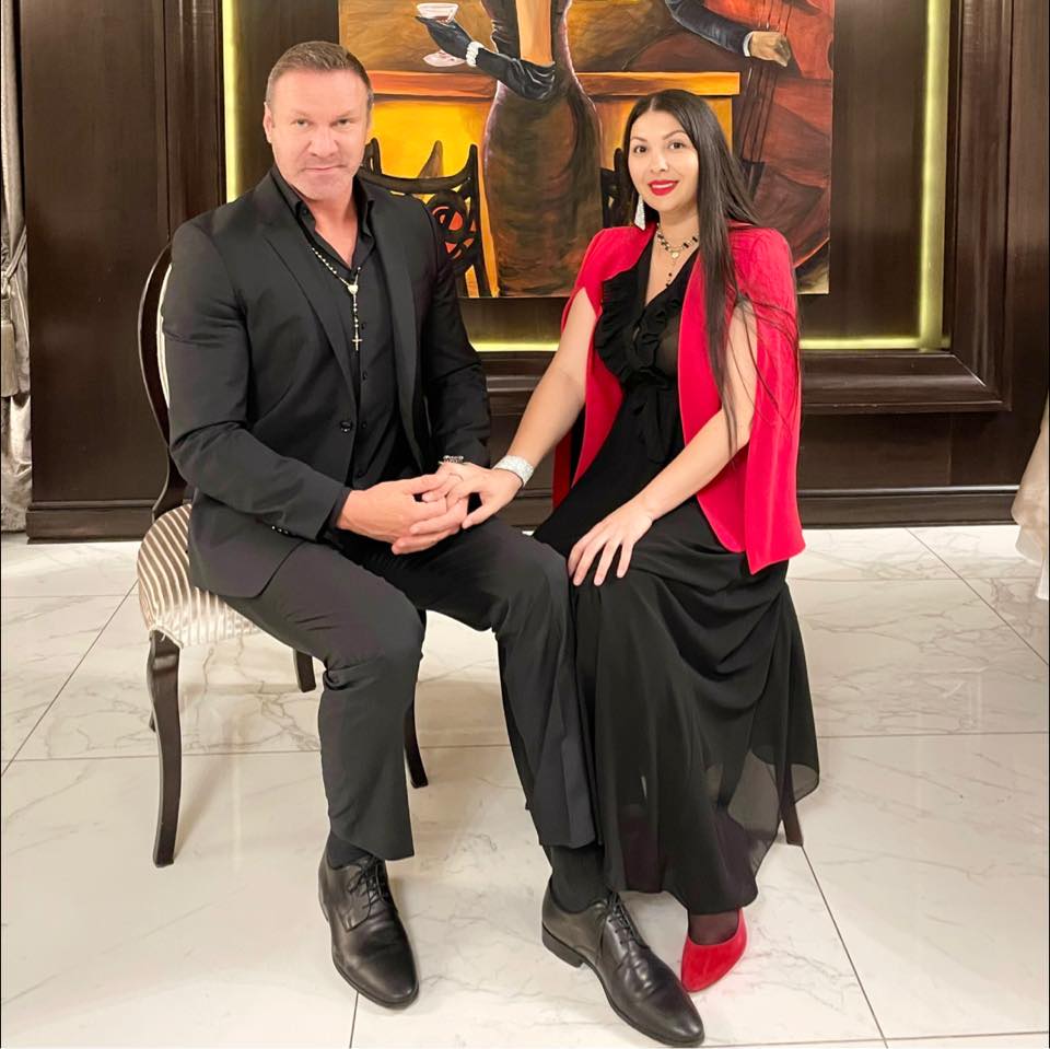 Alin Oprea și Medana, întâmplări amuzante de Revelion. Sursă - social media.