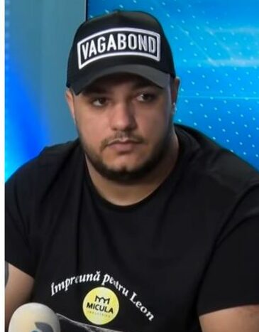 Alin Regele TikTok-ului. Sursă foto: captură de ecran