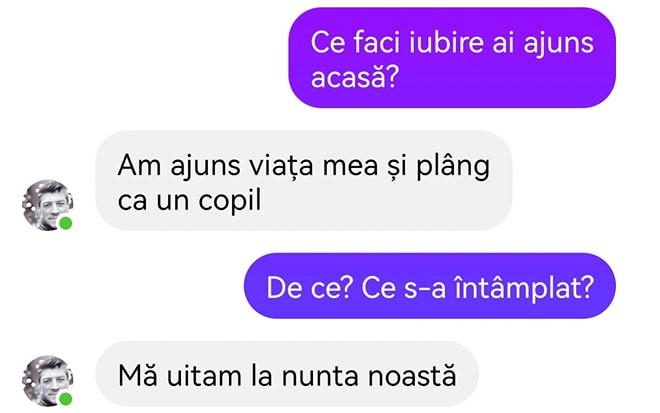 Imagine Stire BANC | Discuție între un el și o ea: ”Ce faci, iubire, ai ajuns acasă?” | 2review.ro