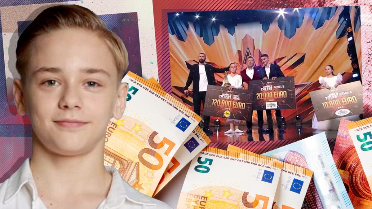 Imagine Stire Câți bani primește, de fapt, Darius Mabda, câștigătorul „Românii au talent”. Ce sumă se scade din cei 120.000 de euro | 2review.ro