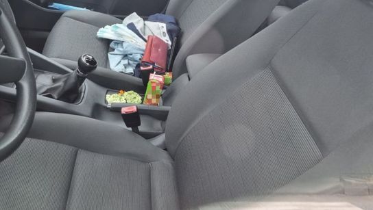 Ce era în mașina sinucigașei. Sursă foto: Opinia Timișoarei