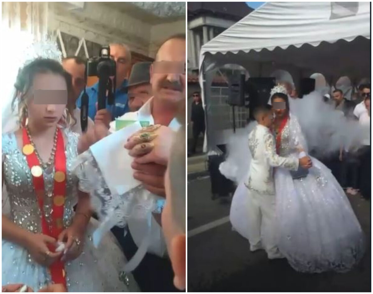 După episodul „nuntașii în TIR” de săptămâna trecută, o altă nuntă cu minori a avut loc la Strehaia