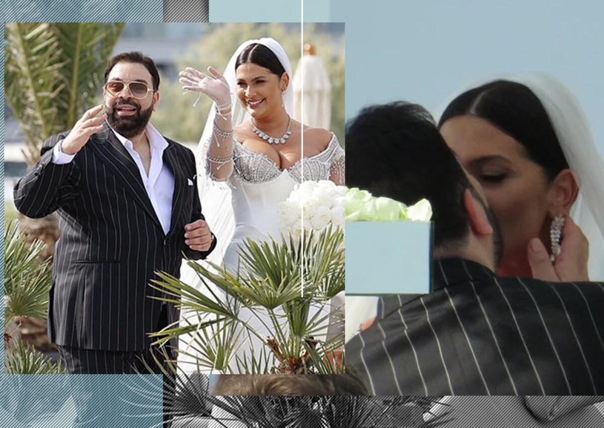 Imagine Stire Au spus DA!!!! Florin Salam și Roxana Dobre sunt soț și soție! Imagini UNICE de pe plajă, din momentul în care cei doi și-au legat destinele | 2review.ro