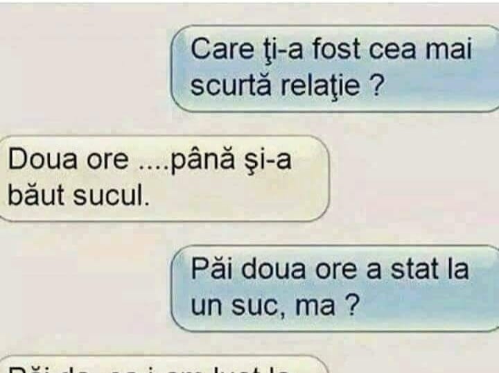 Imagine Stire Bancul zilei |  Care ți-a fost cea mai scrută relație? | 2review.ro