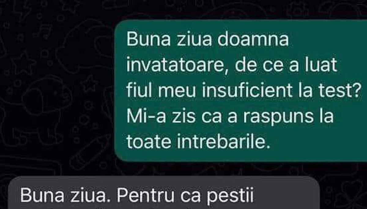 Imagine Stire BANC | „Bună ziua, doamna învățătoare, de ce a luat fiul meu ‘insuficient’ la test?” | 2review.ro