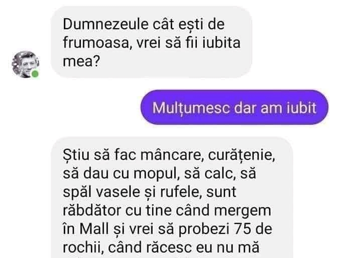 Imagine Stire Cea mai tare conversație. „Dumnezeule cât esti de frumoasă, vrei să fii iubita mea?” | 2review.ro