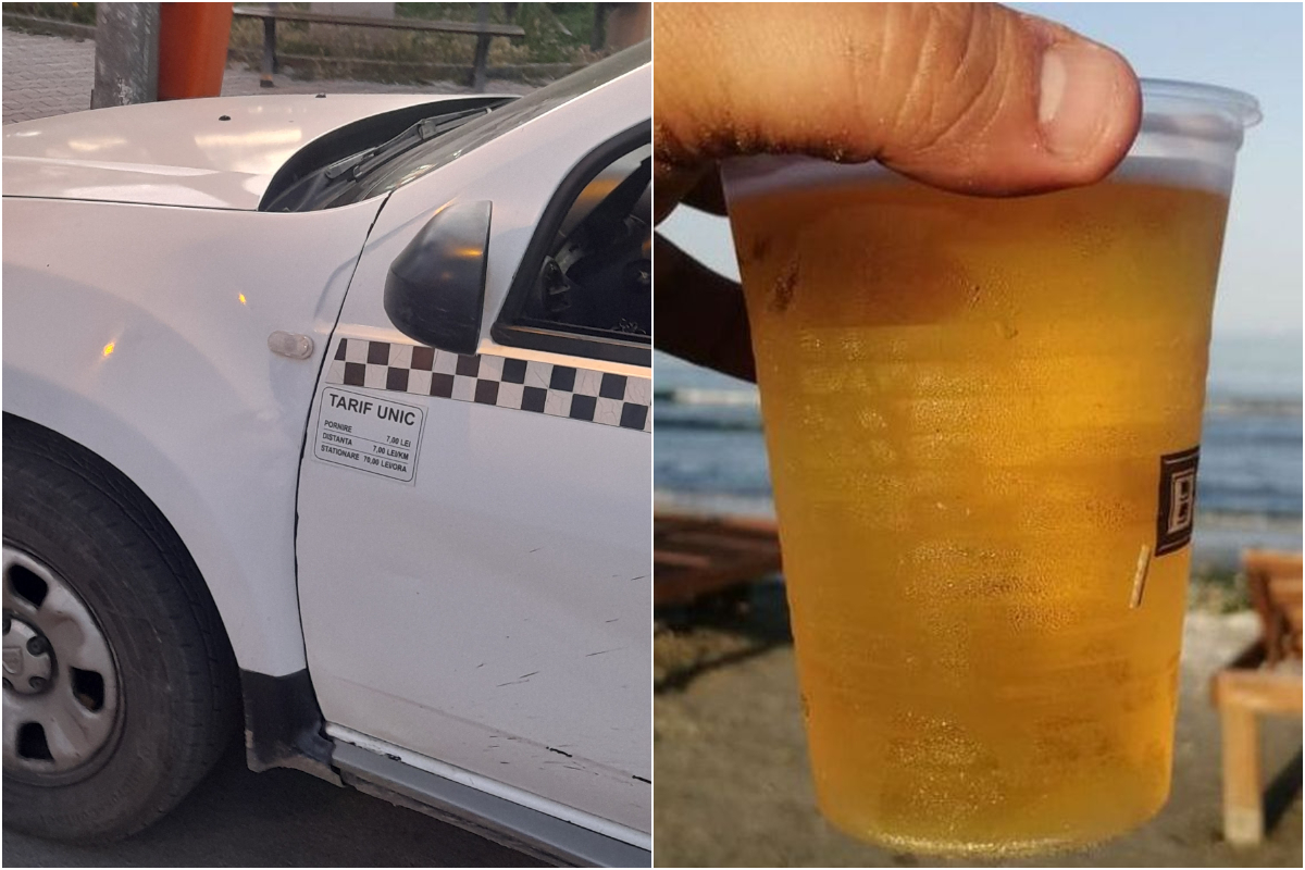 Turiștii au crezut că nu văd bine. Un kilometru cu taxiul în Eforie Nord costă mai mult decât două beri