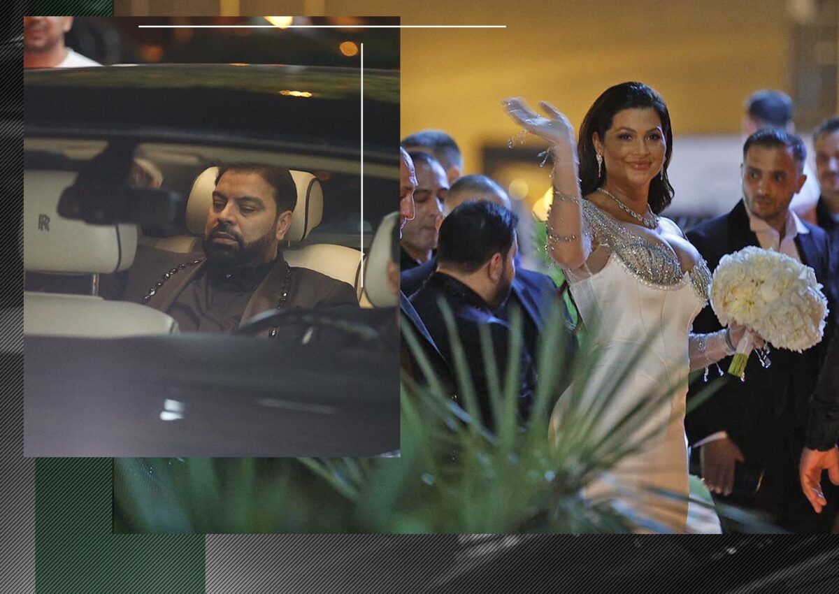 Imagine Stire Ce intrare și-au făcut mirii la NUBA! Florin Salam și Roxana au venit la  petrecere la ora 23:00, cu Rolls-ul într-o scenă demnă de Hollywood! | 2review.ro